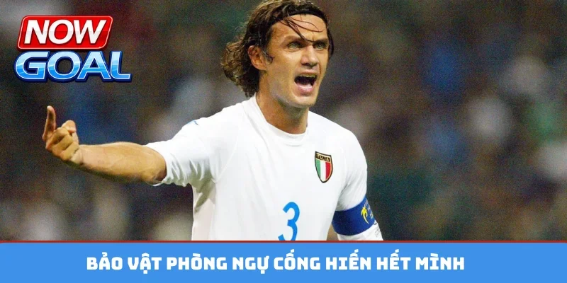 Bảo vật phòng ngự cống hiến hết mình