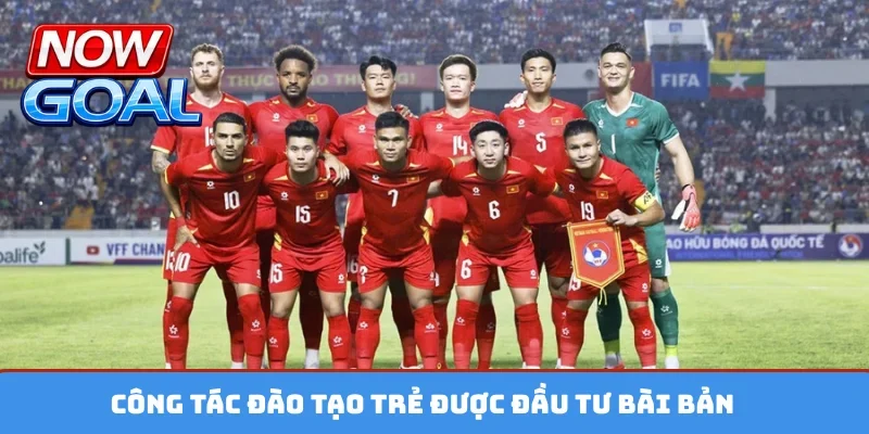 Công tác đào tạo trẻ được đầu tư bài bản