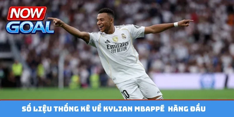 Số liệu thống kê về Kylian Mbappé