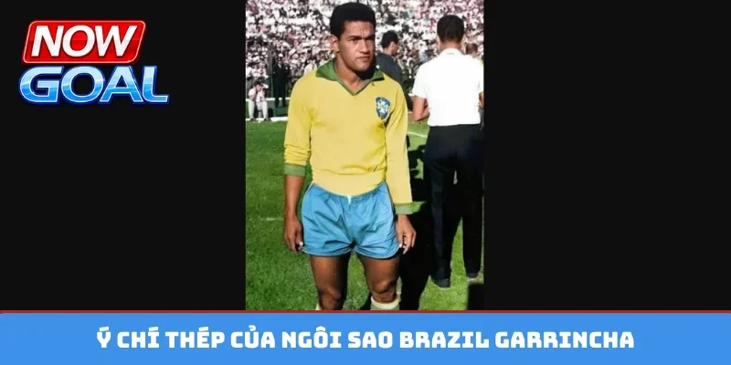 Ý chí thép của ngôi sao Brazil Garrincha